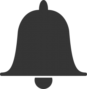 Notification bell icon