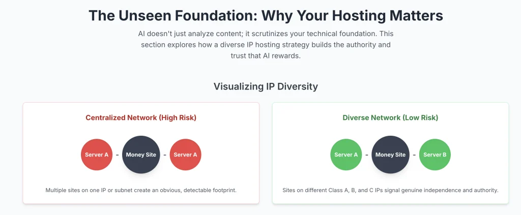 Diverse IP Network Benefits